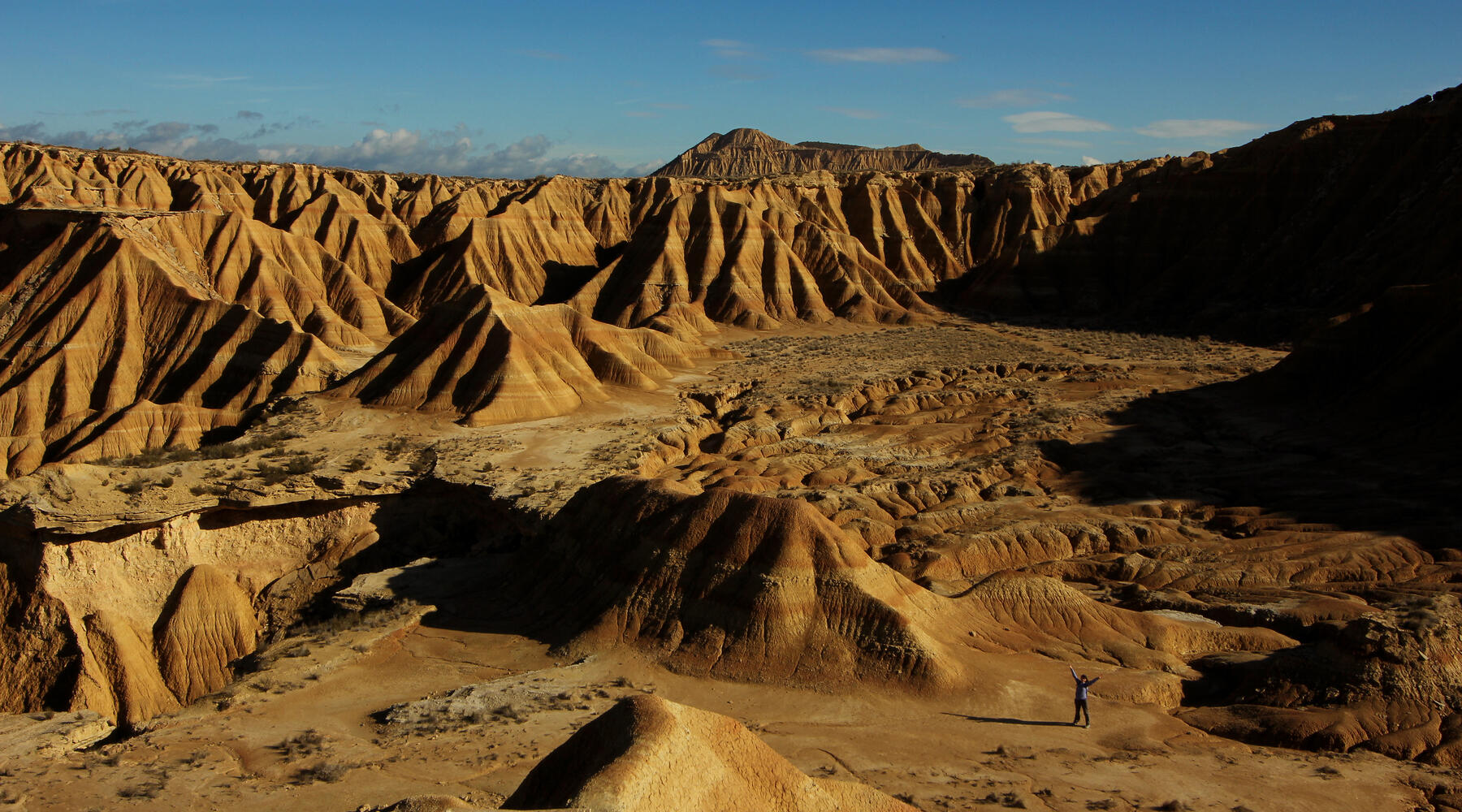 Randonnée Espagne Dans Le Désert Des Bardenas Reales