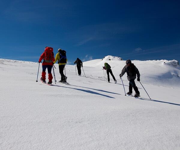 Auvergne : Les Monts du Cantal en hiver