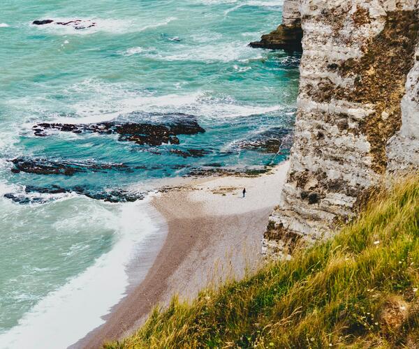 La Côte d&#039;Albâtre de Dieppe à Etretat