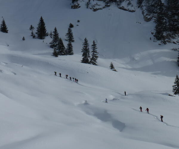 Alpes : La traversée des Aravis en raquettes